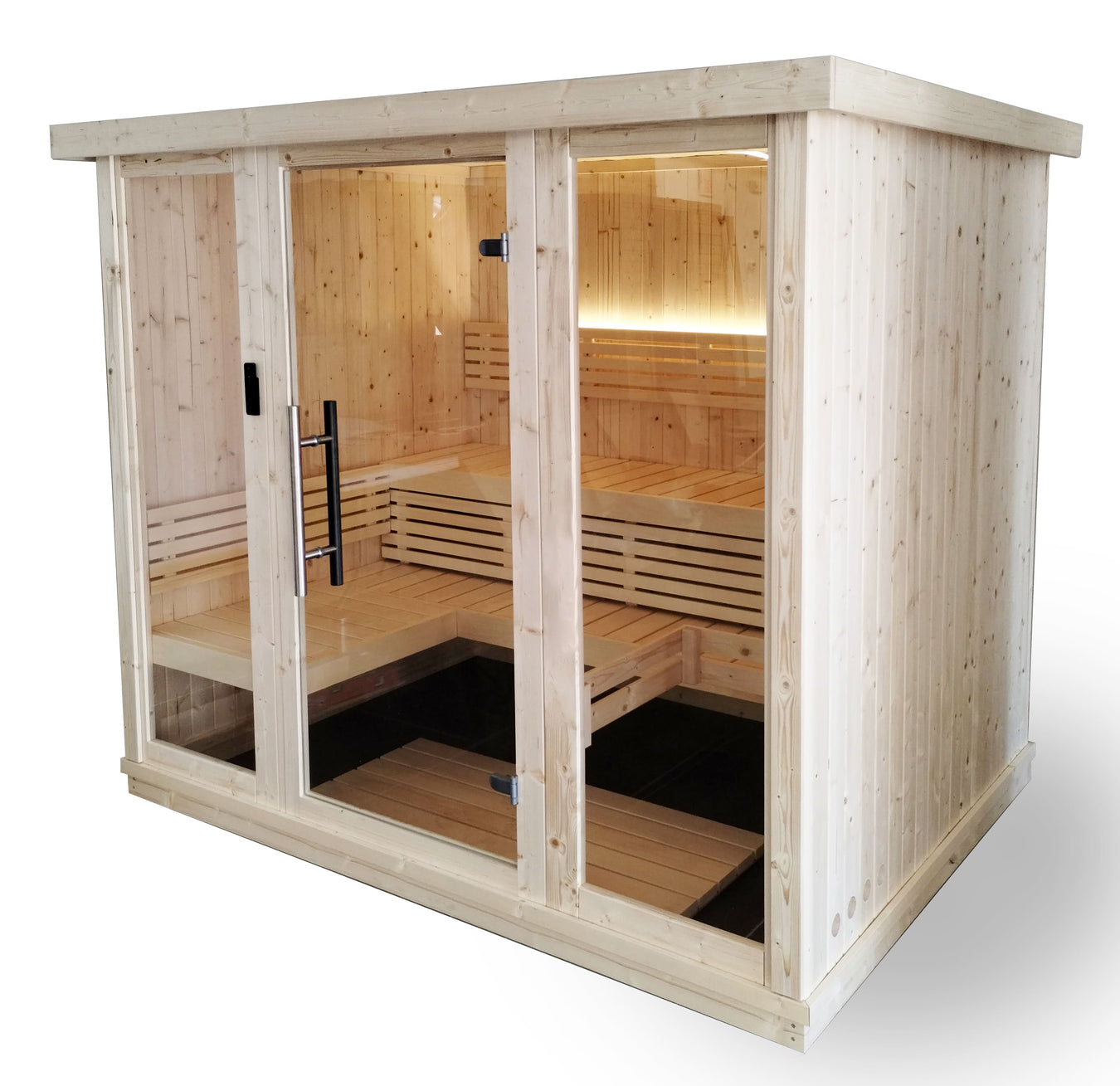 Sauna Life Saunalife 4-6 Person Traditional Indoor Sauna | Model X7 SL-MODELX7 Traditional Sauna Topture