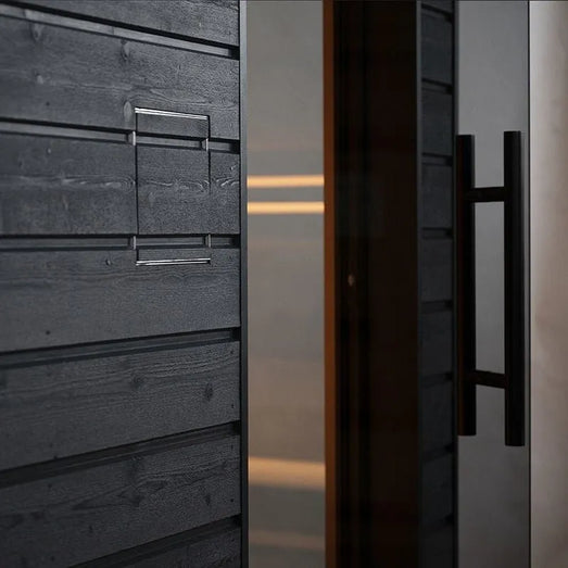 Sauna Life SaunaLife 5-Person Pre-Assembled Outdoor Sauna | Model G6 SL-MODELG6-R Traditional Sauna Topture