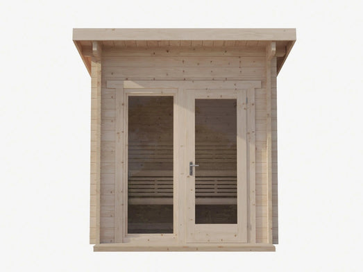 Sauna Life SaunaLife 6-Person Traditional Outdoor Sauna | Model G4 SL-MODELG4 Traditional Sauna Topture