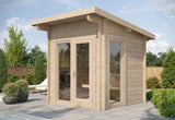 Sauna Life SaunaLife 6-Person Traditional Outdoor Sauna | Model G4 SL-MODELG4 Traditional Sauna Topture