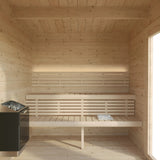 Sauna Life SaunaLife 6-Person Traditional Outdoor Sauna | Model G4 SL-MODELG4 Traditional Sauna Topture
