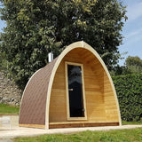 SaunaLife Model G3 Outdoor Home Sauna Kit | Garden-Series Outdoor Home Sauna Kit - Topture