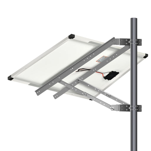 Side Pole Mounts for One Panel - Topture