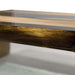 Arditi Design Smoked Aqua Green Waterfall Coffee Table ARD-070 Coffee Tables Topture