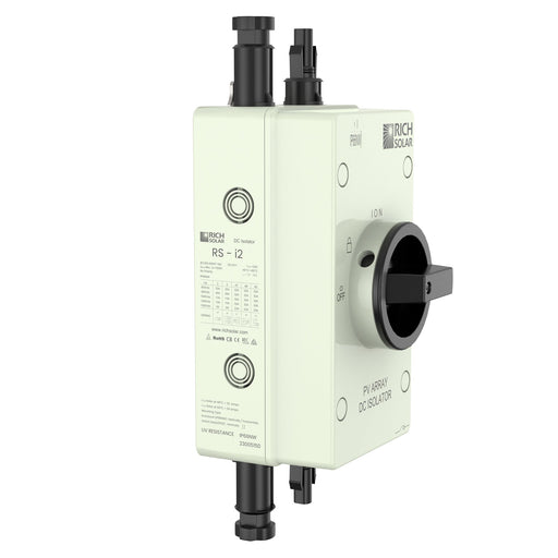 Solar PV DC Quick Disconnect Switch RS-I2 - Topture