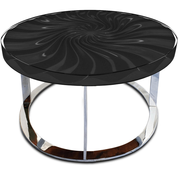Arditi Design Spiral Wavy Coffee Table with Circle Base ARD-074 Coffee Tables Topture
