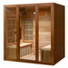 SunRay Saunas Sunray Roslyn 4-Person Infrared Indoor Sauna HL400KS HL400KS Indoor Saunas Topture