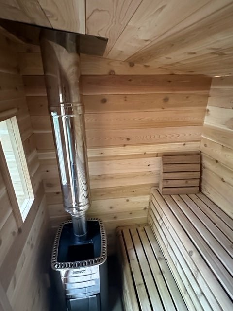 True North 5 Person Outdoor Cabin Sauna - Topture