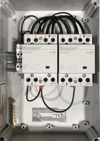 HUUM UKU Extension Box for Heaters over 9kW UKU-EXT-BOX Sauna Controller Topture