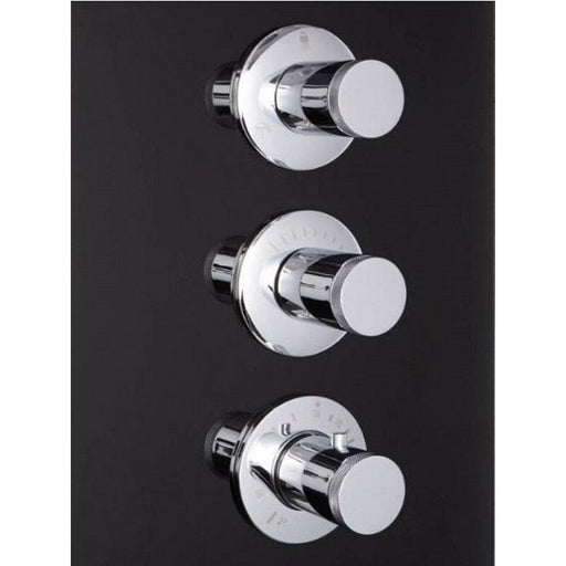 Athena Athena WS-105 - Framed Round Sliding Steam Shower WS-105 Steam Shower Topture