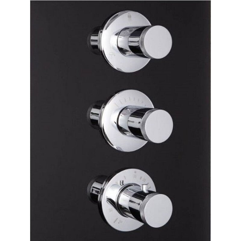 Athena Athena WS-105 - Framed Round Sliding Steam Shower WS-105 Steam Shower Topture