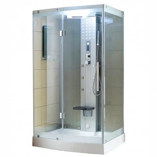 Mesa WS-300/ WS-300A-Blue Glass Steam Shower - Mesa WS-300 Steam Shower Topture