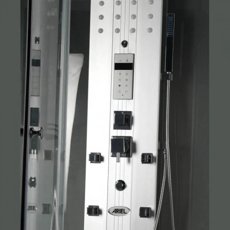 Mesa WS-300/ WS-300A-Blue Glass Steam Shower - Mesa WS-300A Steam Shower Topture