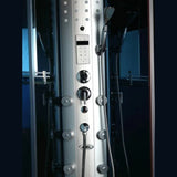 Mesa WS-302/WS-302A - Blue Glass Steam Shower - Mesa WS-302 Steam Shower Topture