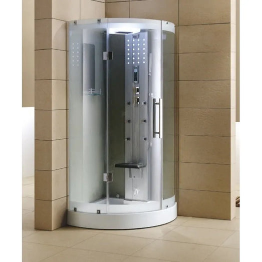 Mesa WS-302/WS-302A - Blue Glass Steam Shower - Mesa WS-302 Steam Shower Topture