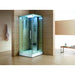 Mesa WS-303/WS-303A - Blue Glass Steam Shower - Mesa WS-303 Steam Shower Topture