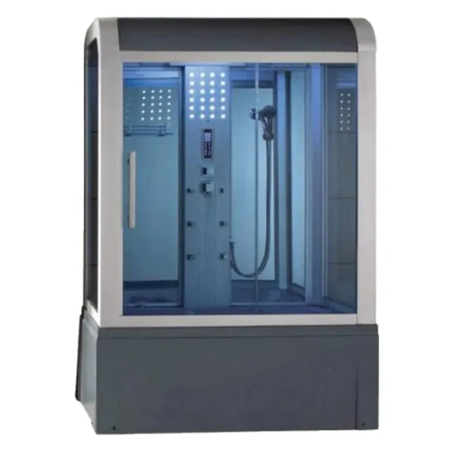 Mesa WS-501 - Yukon Steam Shower Tub Combo - Mesa WS-501-Gray Steam Shower Topture