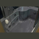 Mesa WS-501 - Yukon Steam Shower Tub Combo - Mesa WS-501-White Steam Shower Topture
