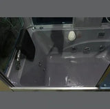 Mesa WS-501 - Yukon Steam Shower Tub Combo - Mesa WS-501-White Steam Shower Topture