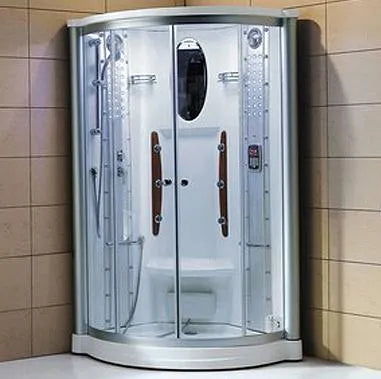 Mesa WS-801L/WS-801A - Blue Glass Steam Shower - Mesa WS-801A Steam Shower Topture
