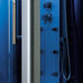 Mesa WS-801L/WS-801A - Blue Glass Steam Shower - Mesa WS-801L Steam Shower Topture