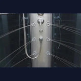 Mesa WS-801L/WS-801A - Blue Glass Steam Shower - Mesa WS-801L Steam Shower Topture