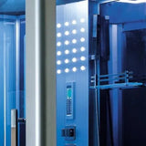 Mesa WS-801L/WS-801A - Blue Glass Steam Shower - Mesa WS-801L Steam Shower Topture