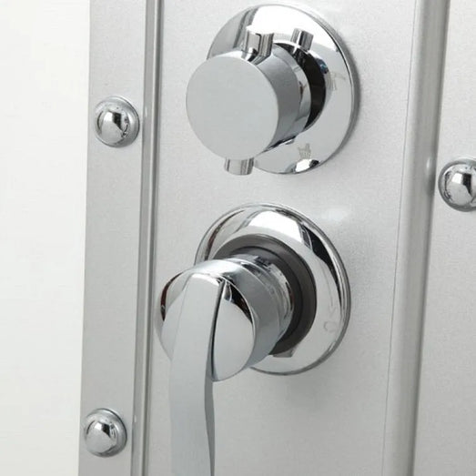 Mesa WS-803L/WS-803A - Blue Glass Steam Shower - Mesa WS-803A Steam Shower Topture