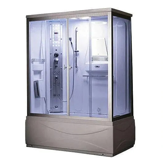 Mesa WS-905 Steam Shower Tub Combo (Left/Right) - Mesa WS-702L Steam Shower Topture