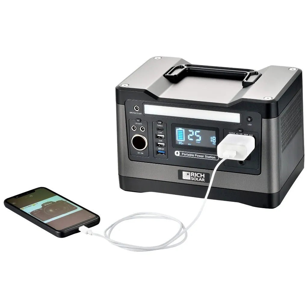 X500 Lithium Portable Power Station - Topture