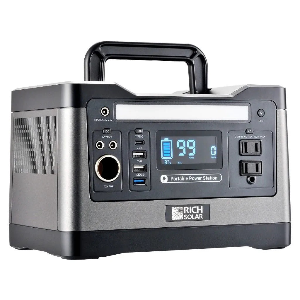 X500 Lithium Portable Power Station - Topture