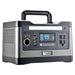 X500 Solar Generator Kit 540Wh Generator and 100 Watt Portable Solar Panel Black - Topture