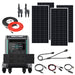 Zendure SuperBase V4600 3600W 120/240V Portable Power Station Kit | 800W-1600W Rigid Monocrystalline Solar Panels - Topture
