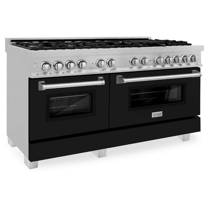 ZLINE Professional Dual Fuel Range in Durasnow Stainless Steel