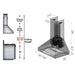 ZLINE 30'' Wall Range Hood - Topture