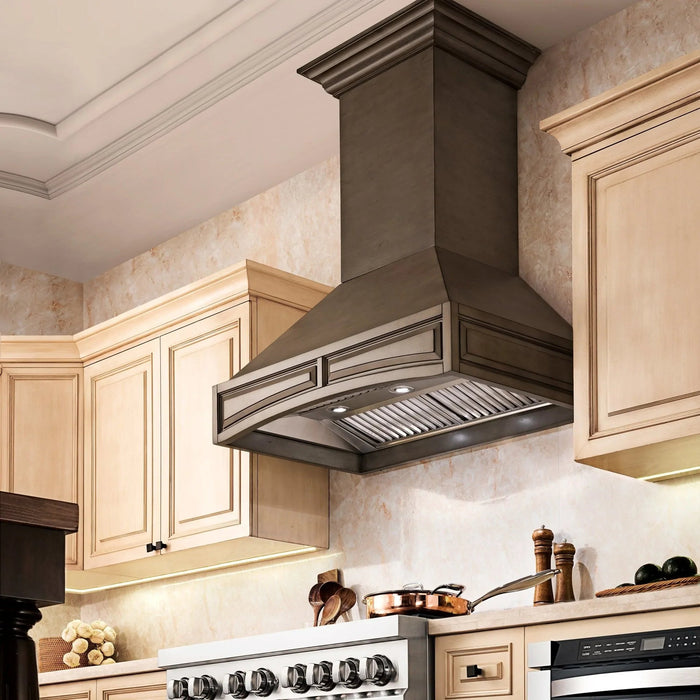 ZLINE 321 Wooden Wall Range Hood - Topture