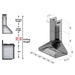 ZLINE 597 Professional Convertible Vent Wall Mount Range Hood - Topture