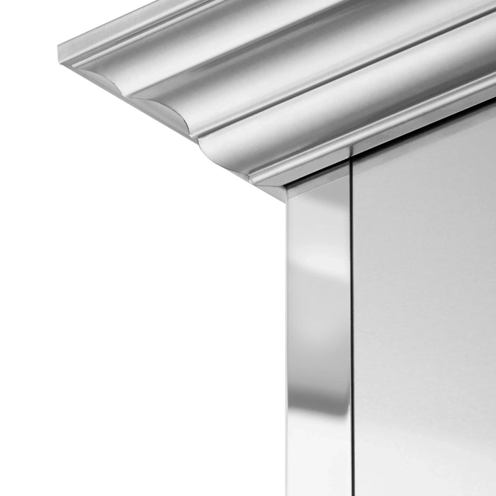 ZLINE 655MR Designer Series Wall Mount Range Hood in Durasnow Stainless Steel - Topture