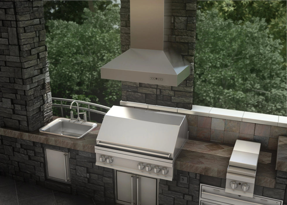 ZLINE 697-304 Wall Range Hood (Outdoor) - Topture