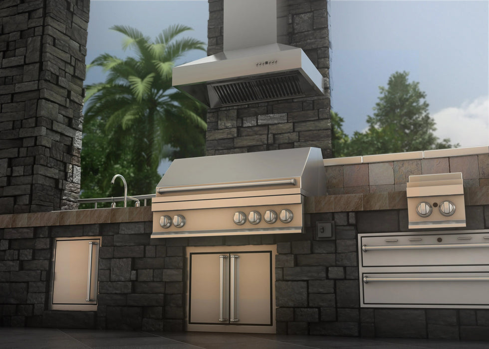 ZLINE 697-304 Wall Range Hood (Outdoor) - Topture