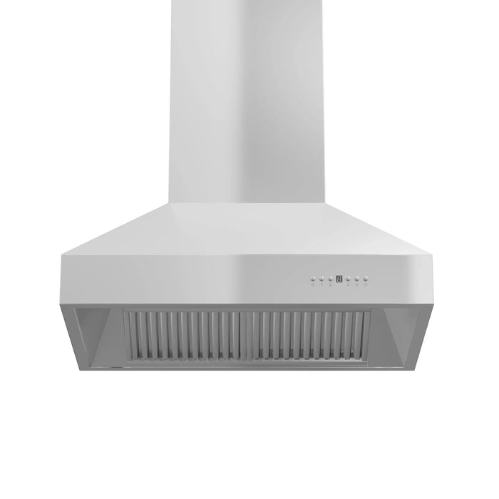 ZLINE 697i -RD Remote Blower Island Mount Range Hood - Topture