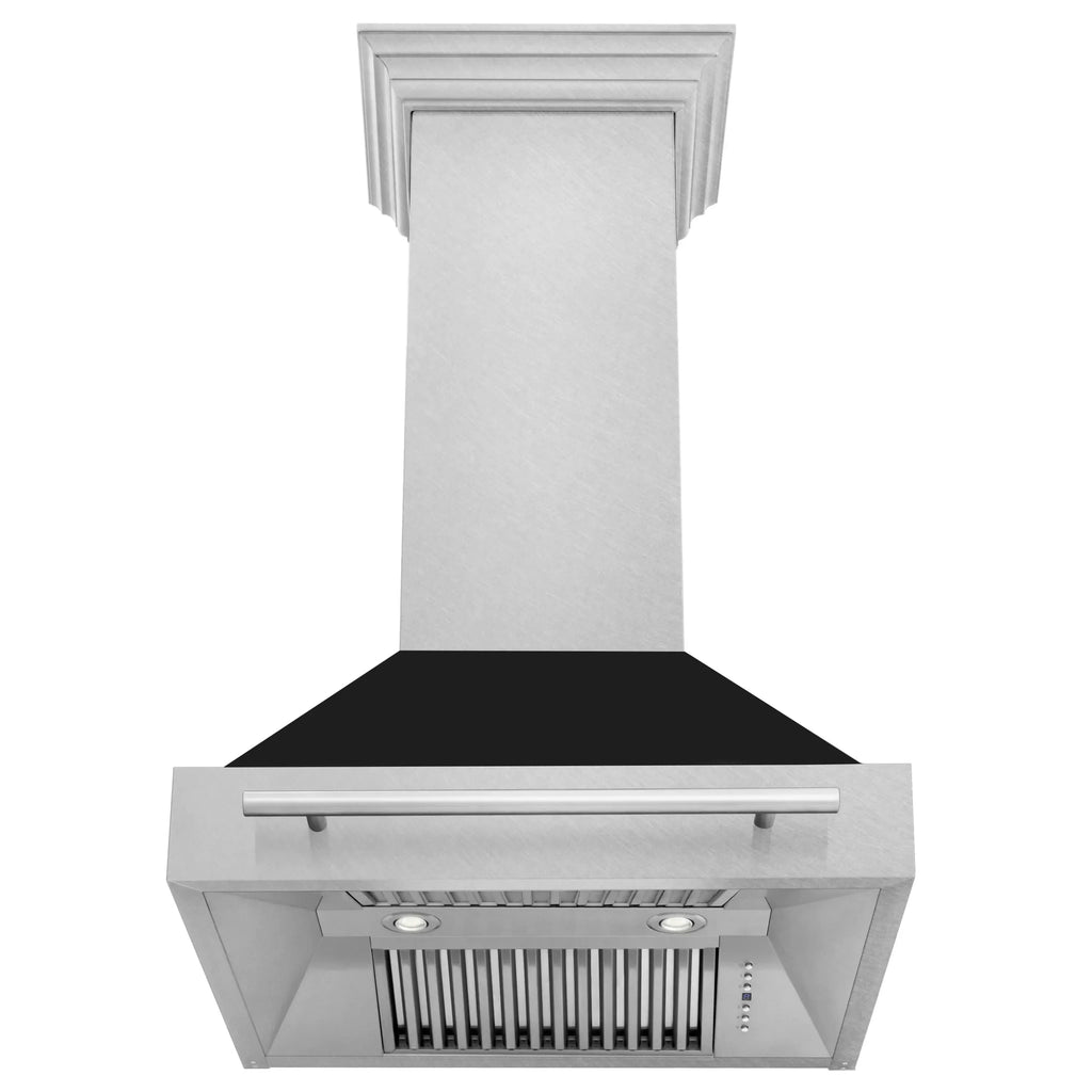 ZLINE 8654 Durasnow Stainless Steel Wall Mount Range Hood - Topture