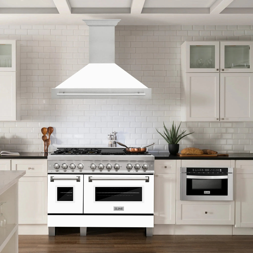 ZLINE 8654 Durasnow Stainless Steel Wall Mount Range Hood - Topture