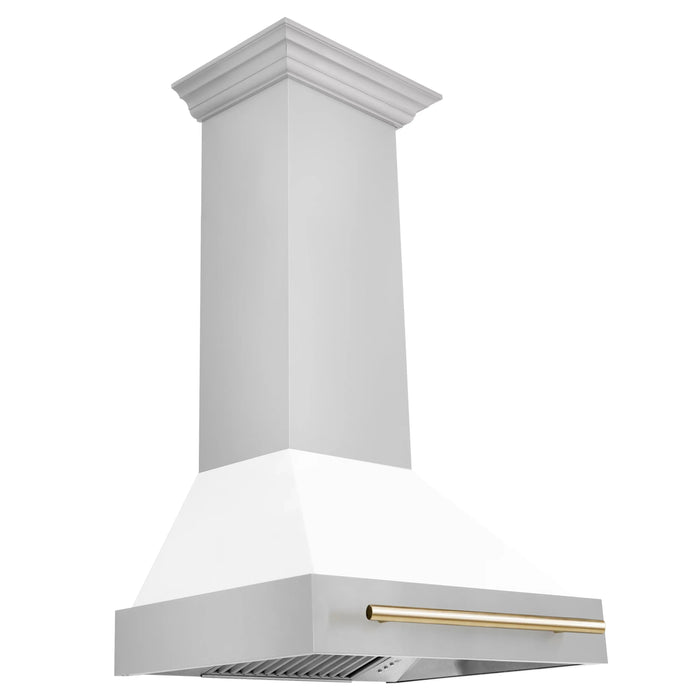 ZLINE 8654STX Autograph Edition Wall Mount Stainless Steel Range Hood - Topture