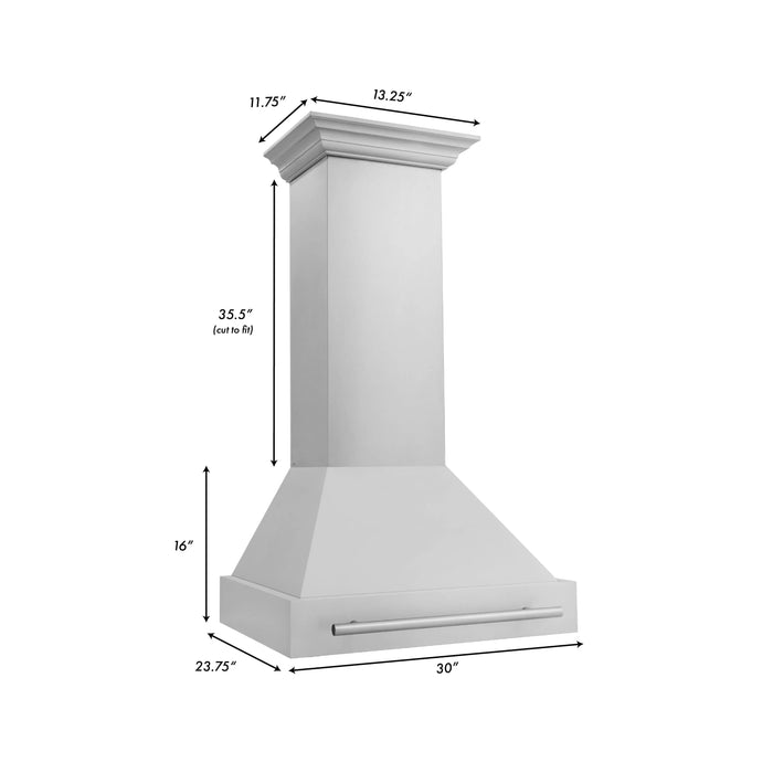 ZLINE 8654STX Stainless Steel Range Hood - Topture