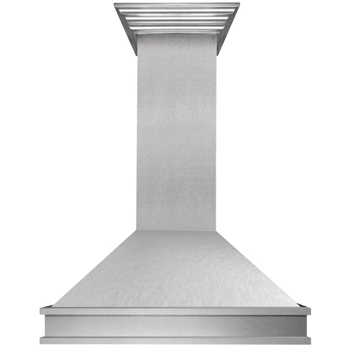 ZLINE 8656S Designer Series Wall Mount Range Hood in Durasnow Stainless Steel - Topture