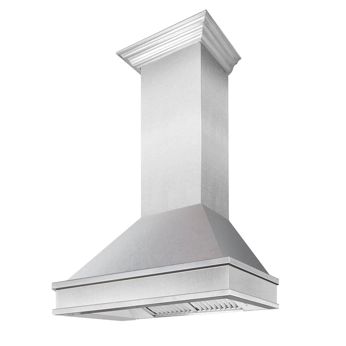 ZLINE 8656S Designer Series Wall Mount Range Hood in Durasnow Stainless Steel - Topture