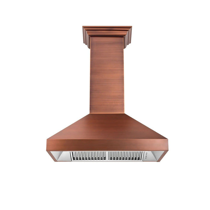 ZLINE 8667C Designer Series Wall Mount Range Hood - Topture