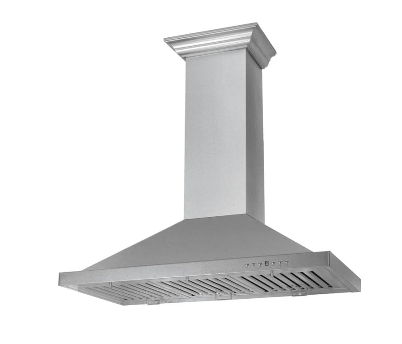 ZLINE 8KBS Designer Series Durasnow Stainless Steel Wall Mount Range Hood - Topture