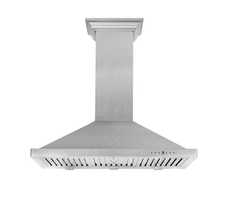 ZLINE 8KBS Designer Series Durasnow Stainless Steel Wall Mount Range Hood - Topture